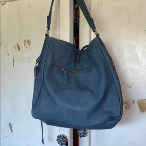 Baby blue Madison West Tote
